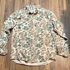 Heybo Camo Button-Up Flannel